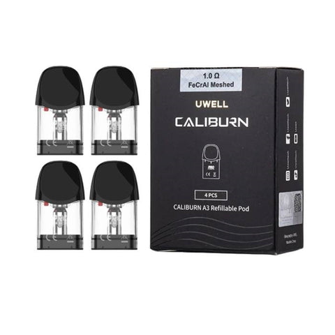 UWELL Caliburn A3 Replacement Pods 4pcs