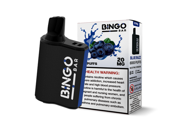 BINGO Bar 6000 Puffs Disposable Vape By VOUG (2% Nicotine)