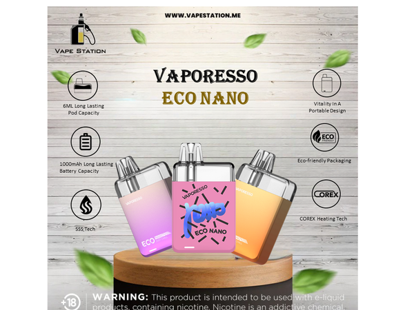 Vaporesso ECO NANO Vape Kit 1000mAh