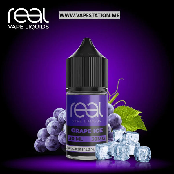 Real Vape Grape Ice 30ml (Saltnic)