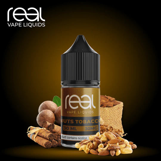 Real Vape Nuts Tobacco 30ml (Saltnic)