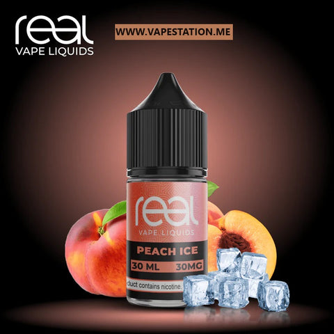 Real Vape Peach Ice 30ml (Saltnic)