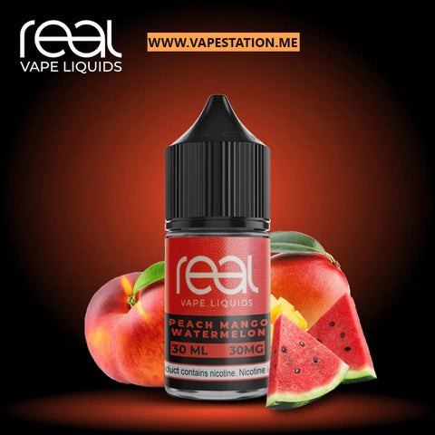 Real Vape Peach Mango Watermelon 30ml (Saltnic)