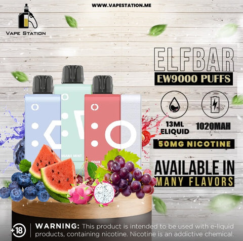 ELFBAR EW9000 Puffs Disposable Vape Kit