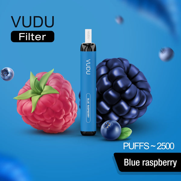 VUDU Filter Disposable 2500 Puffs (5% Nicotine) 50mg