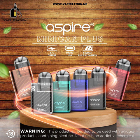 ASPIRE Minican Plus Pod System Kit 850 mAh