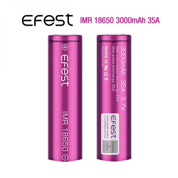 EFEST Battery 18650 & 21700 (1 piece)