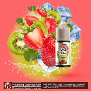 Strawberry Kiwi Extra Freeze by JUICE HEAD 30ml (Saltnic)