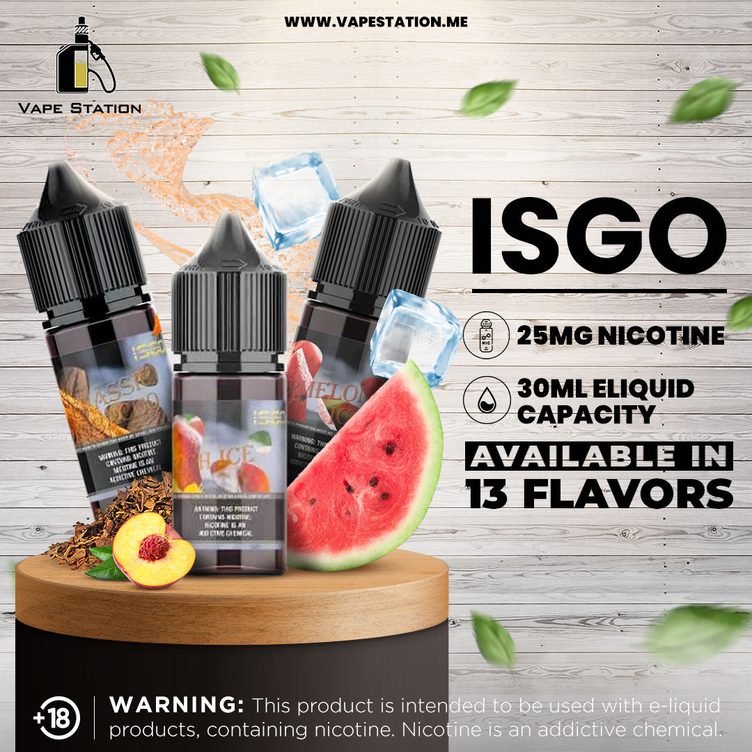Passion Fruit Ice by ISGO (Saltnic)