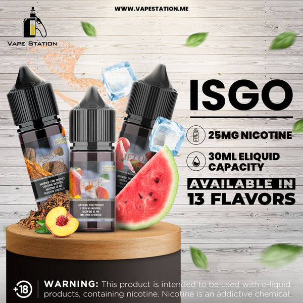Banana Ice by ISGO (Saltnic)