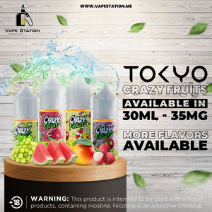 Guava Ice by Tokyo Crazy Fruits (Saltnic)