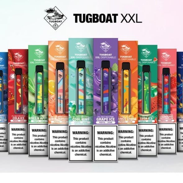 TUGBOAT XXL 2500 Puffs Disposable Vape