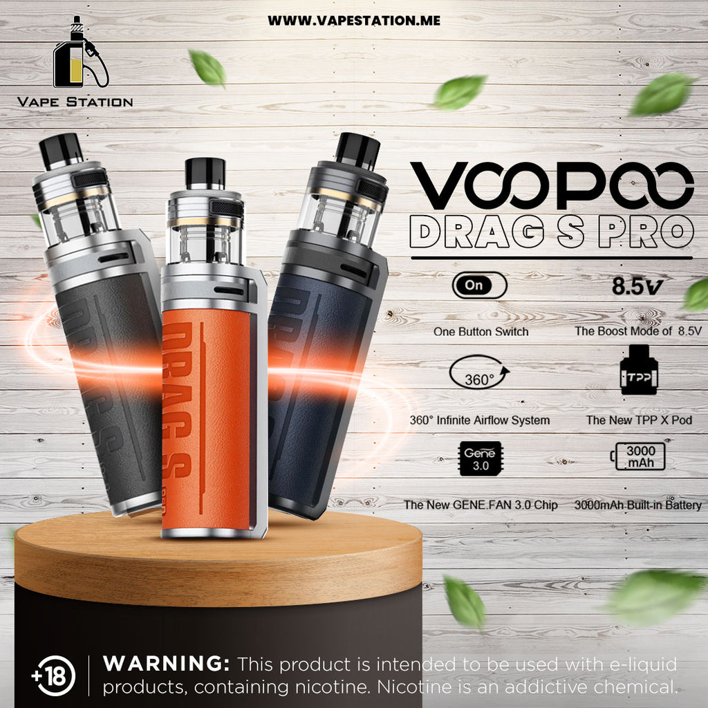 Kit Vape - Pod Drag S PRO Edition VooPoo