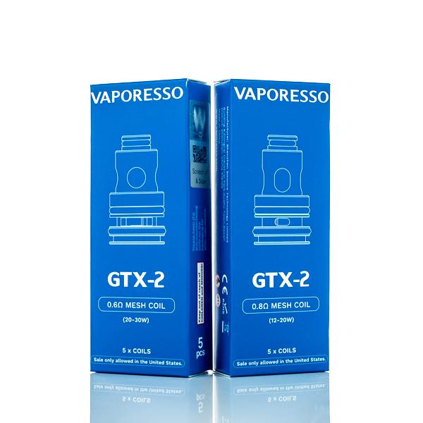 VAPORESSO GTX 2 Replacement Coil 5pcs