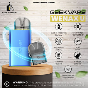 Geekvape Wenax U Pod Kit 1000mAh