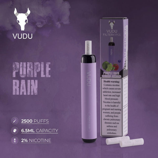 VUDU Filter Disposable 2500 Puffs (2% Nicotine) 20mg