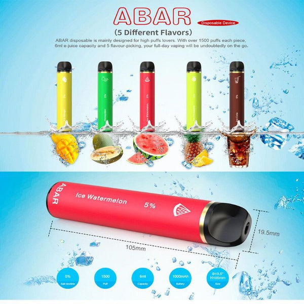 ARTERY ABAR 1500 Puffs Disposable Vape
