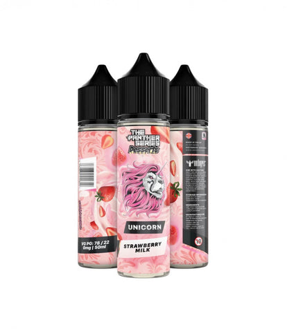 The Panther Series Desserts - Unicorn Strawberry Milk By DR. VAPES
