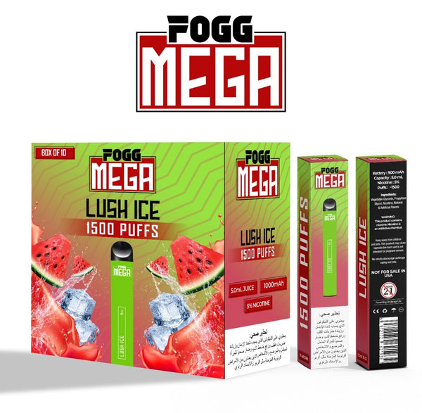 FOGG MEGA 1500Puffs Disposable Vape