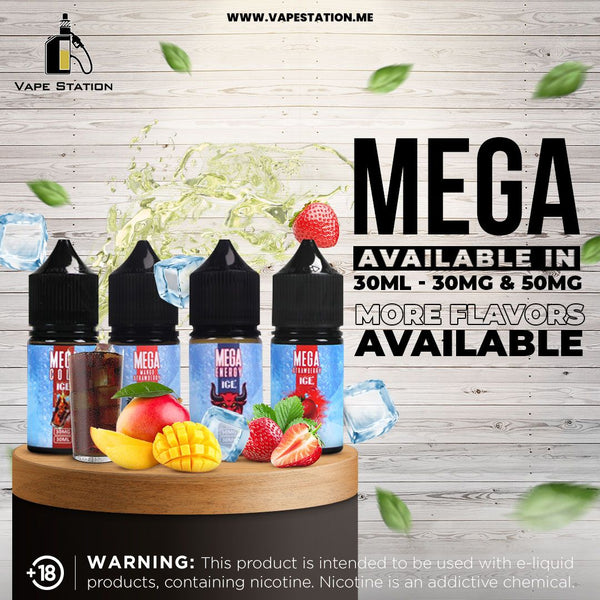 Mega Mango Strawberry Ice by GRAND (Saltnic)