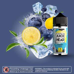 Blueberry Lemon Extra Freeze by JUICE HEAD 100ml